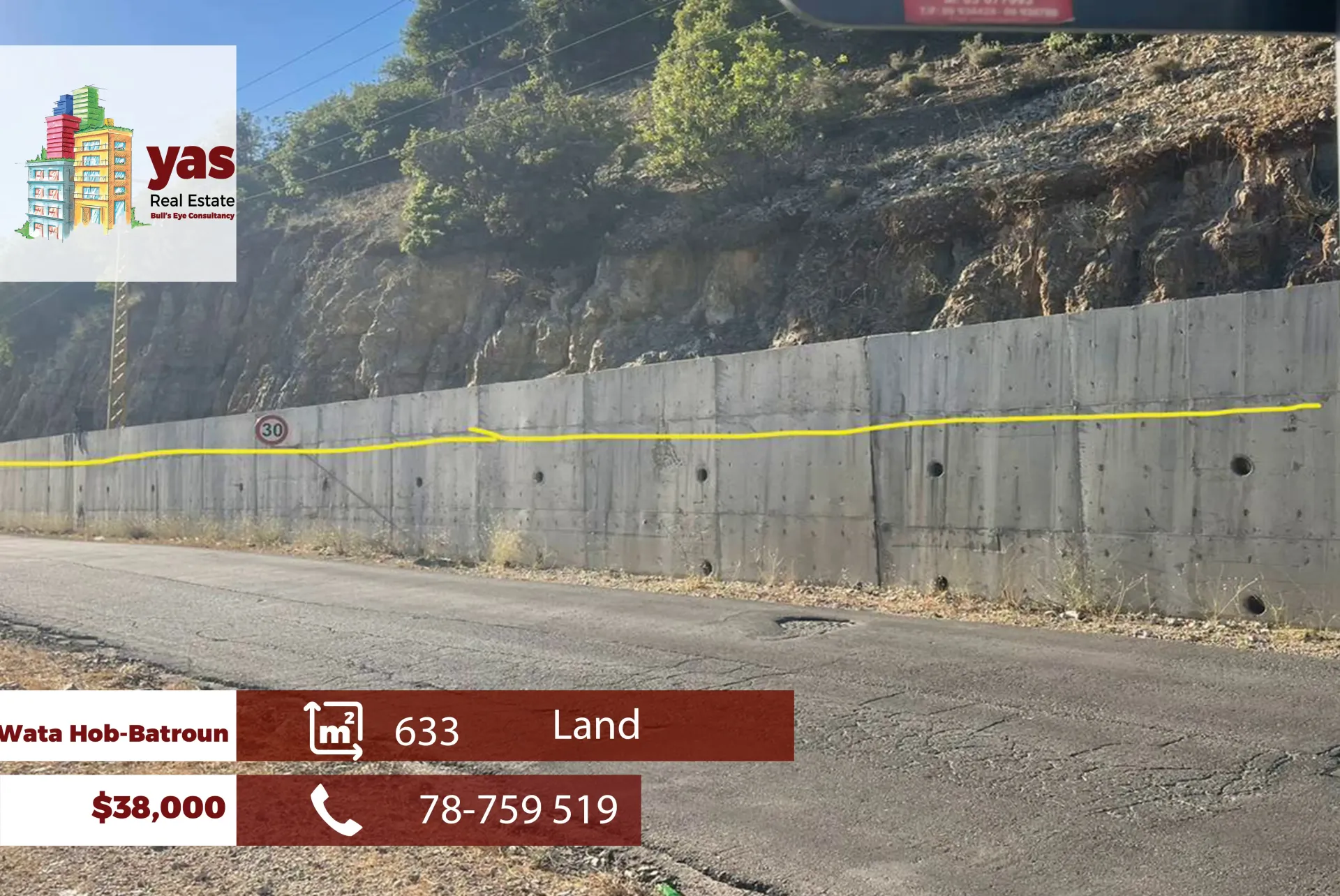 Land for Sale in Batroun