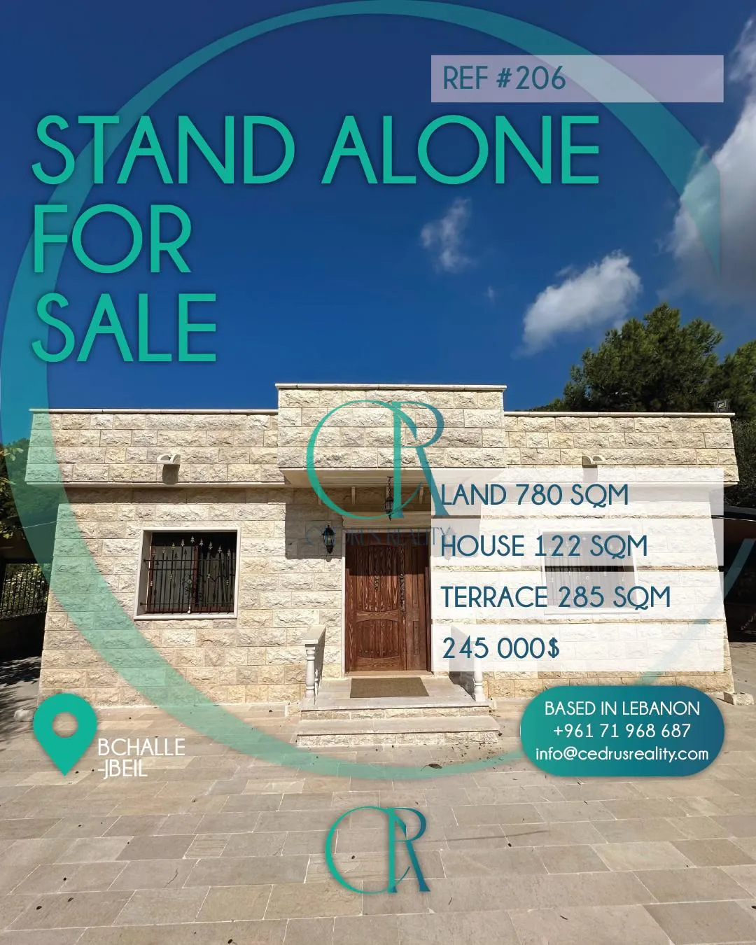 House for sale in Bchelleli, Lebanon