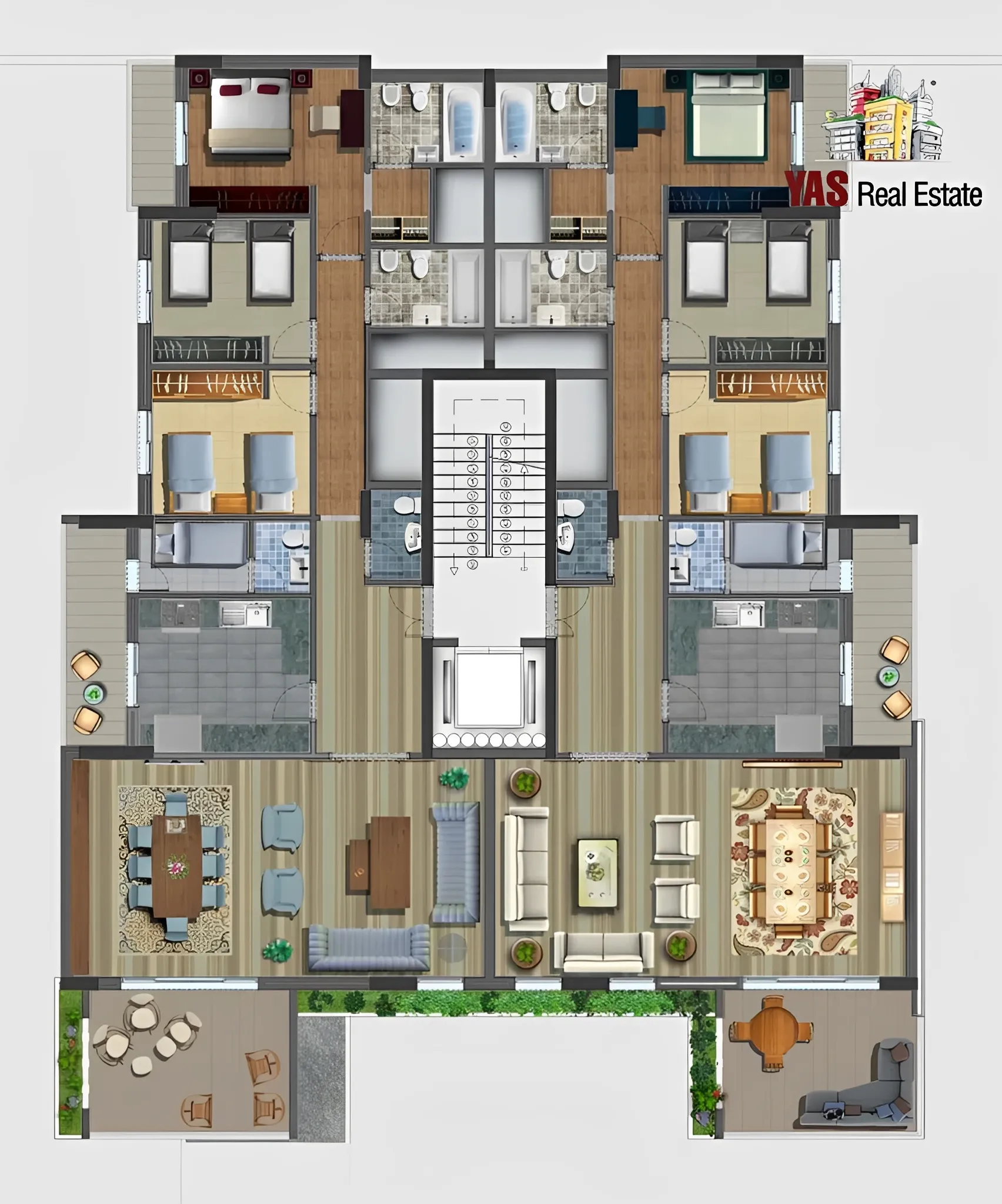 Apartment for Sale in Ajaltoun - 3 bed, 4 bath