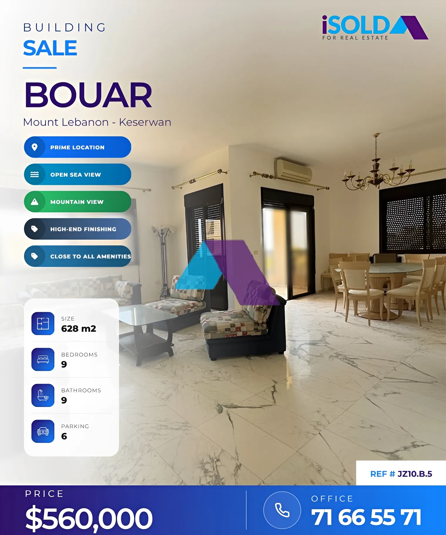 Residential Building for sale in Bouar, Lebanon