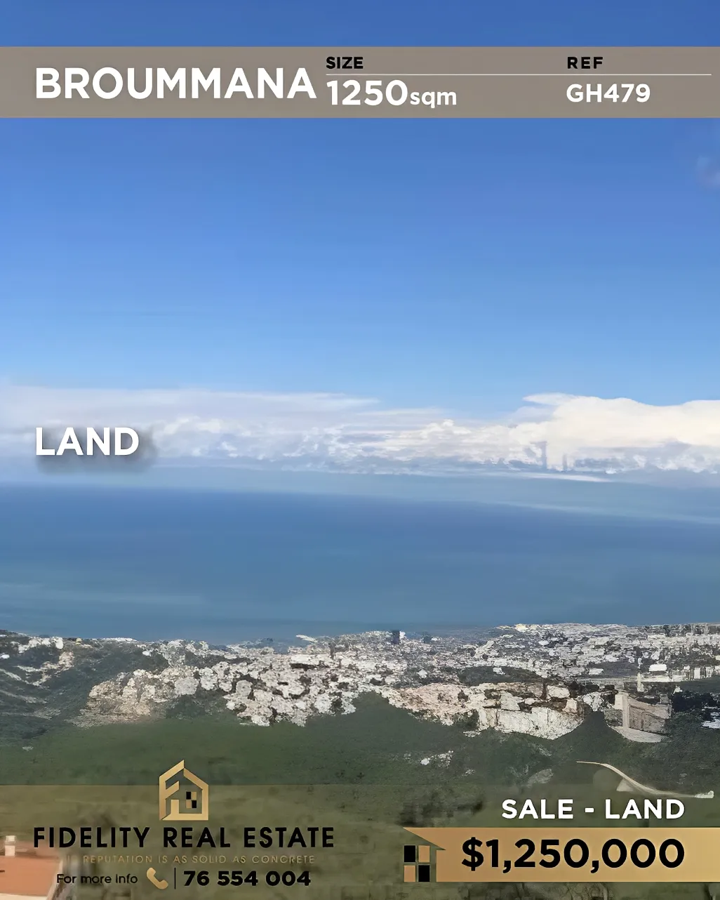 Residential Land for sale in Broummana, Lebanon