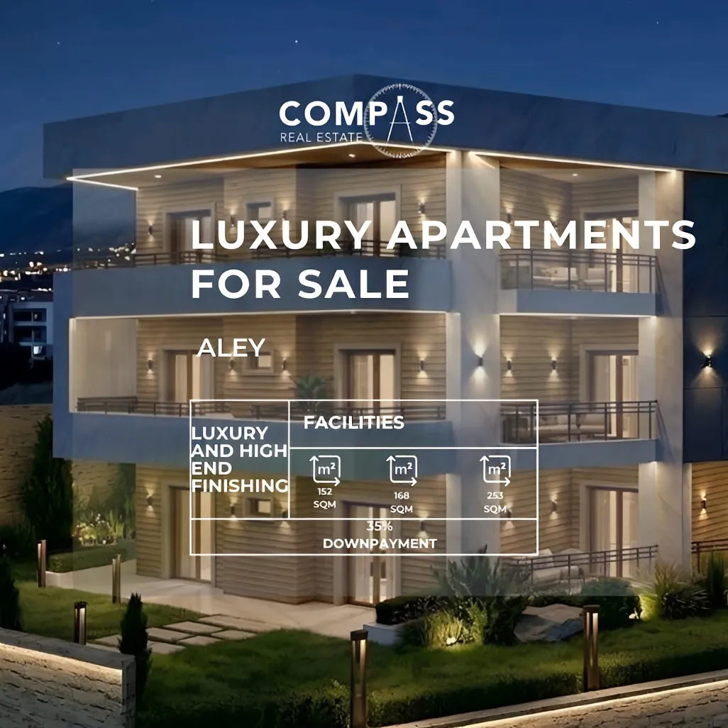 Apartment for sale in Aley, Lebanon - 3 bed, 3 bath