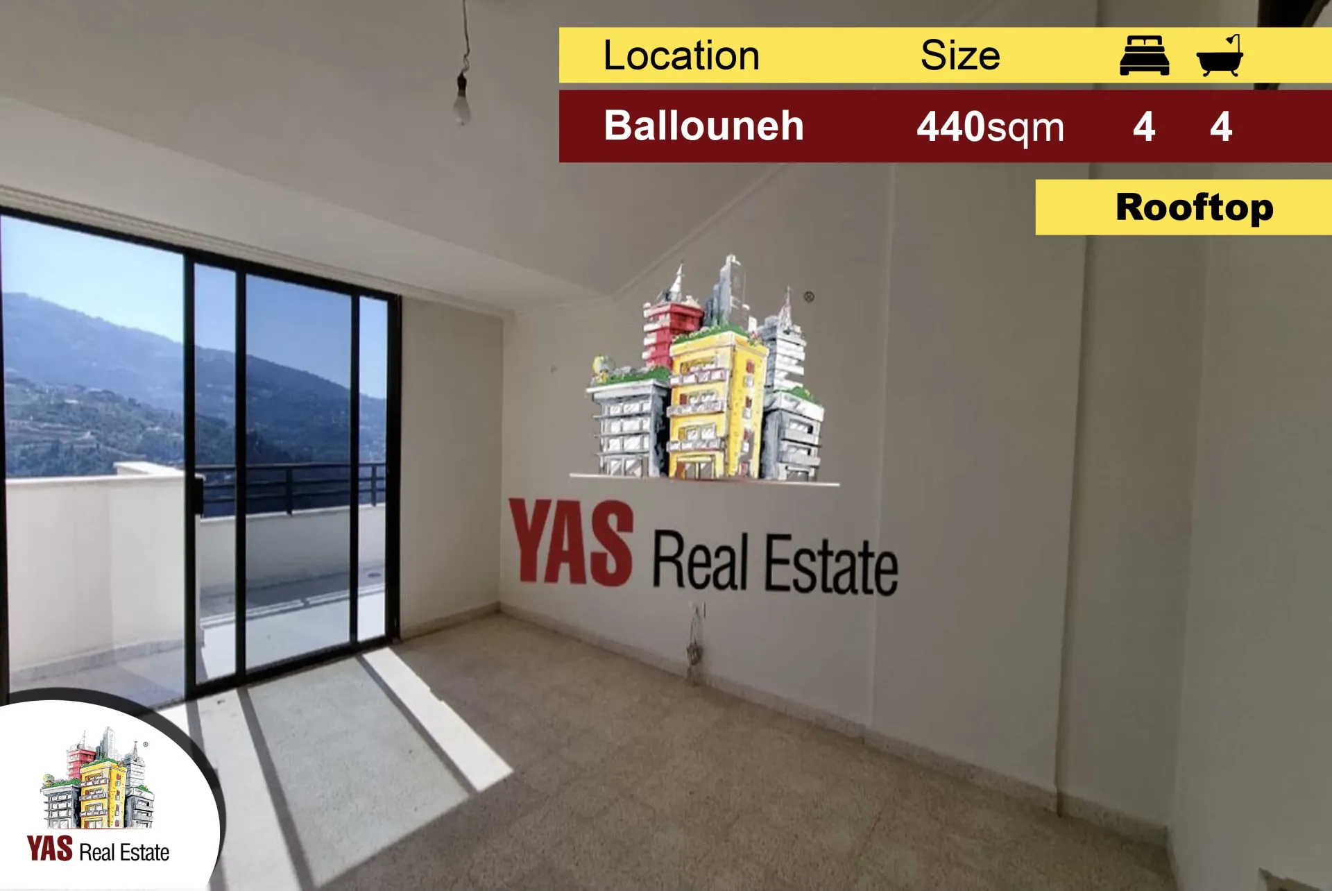 Apartment for Sale in Ballouneh