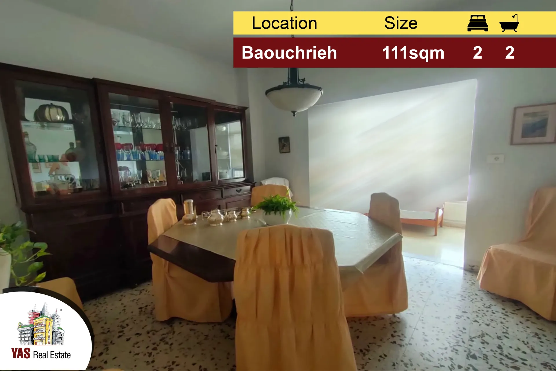 Apartment for Sale in Sad El Baouchriyeh - 2 bed, 2 bath
