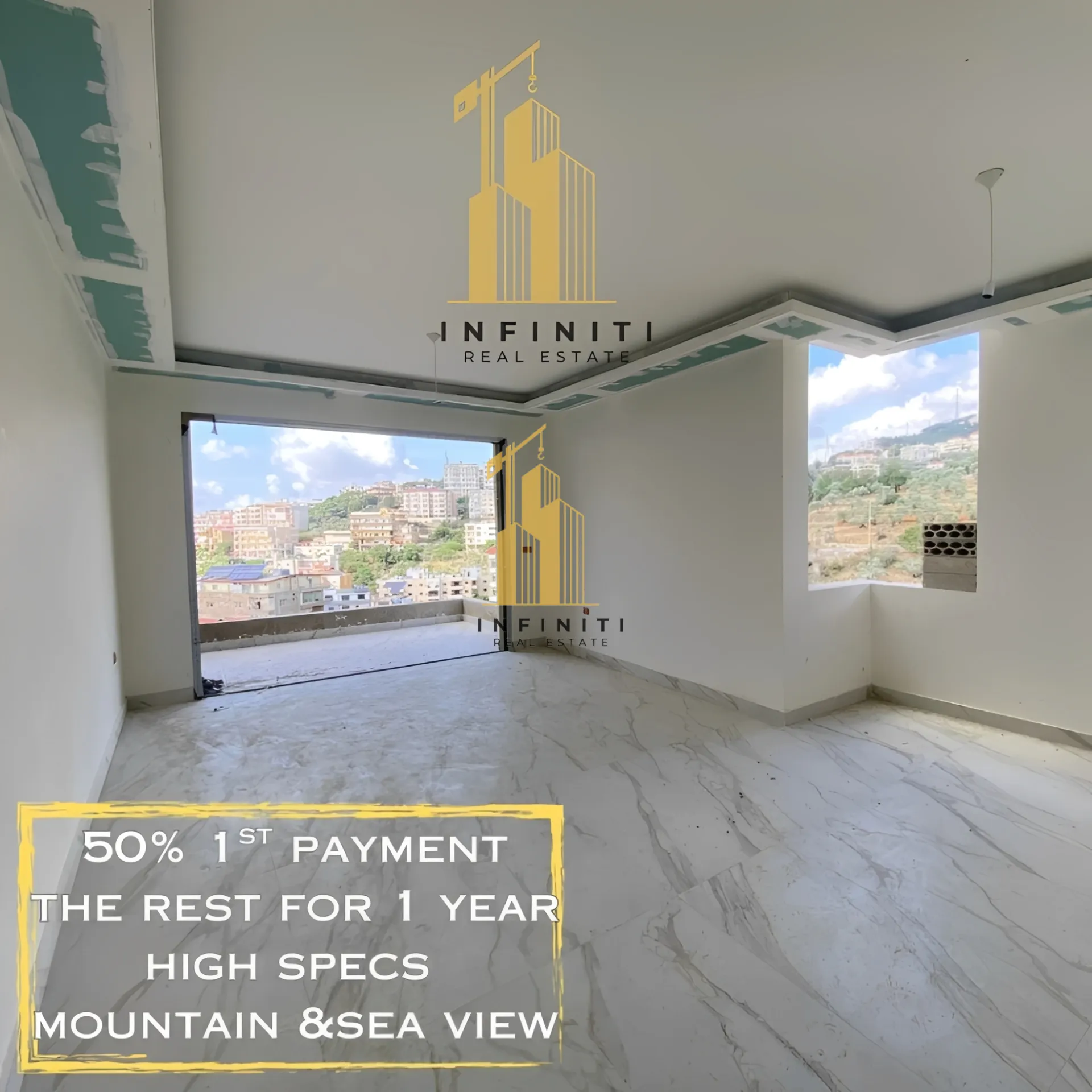 Apartment for Sale in Bchamoun, Lebanon - 2 bed, 2 bath