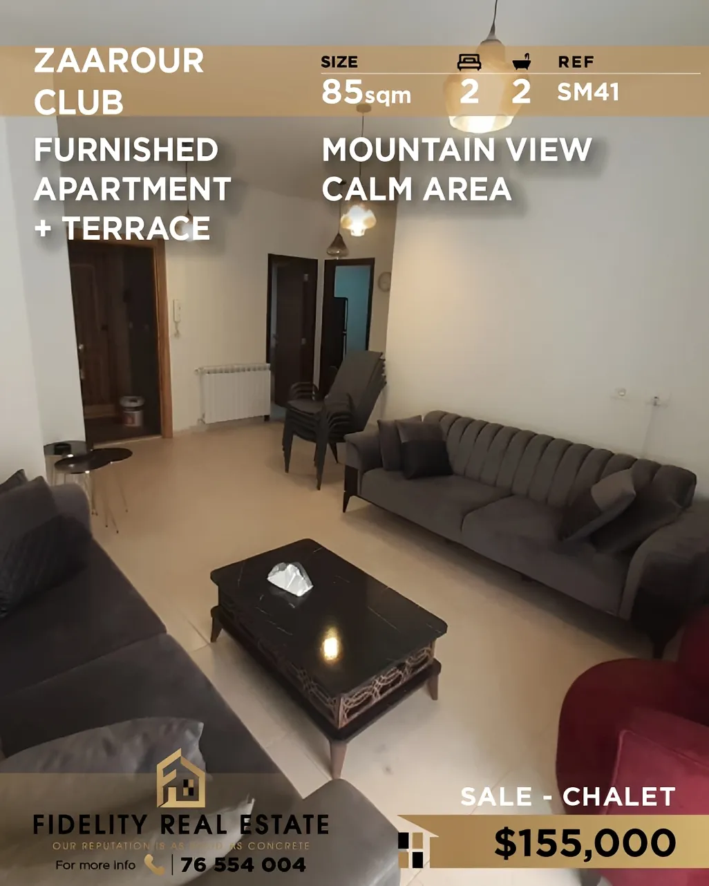 Chalet for sale in Zaarour, Lebanon