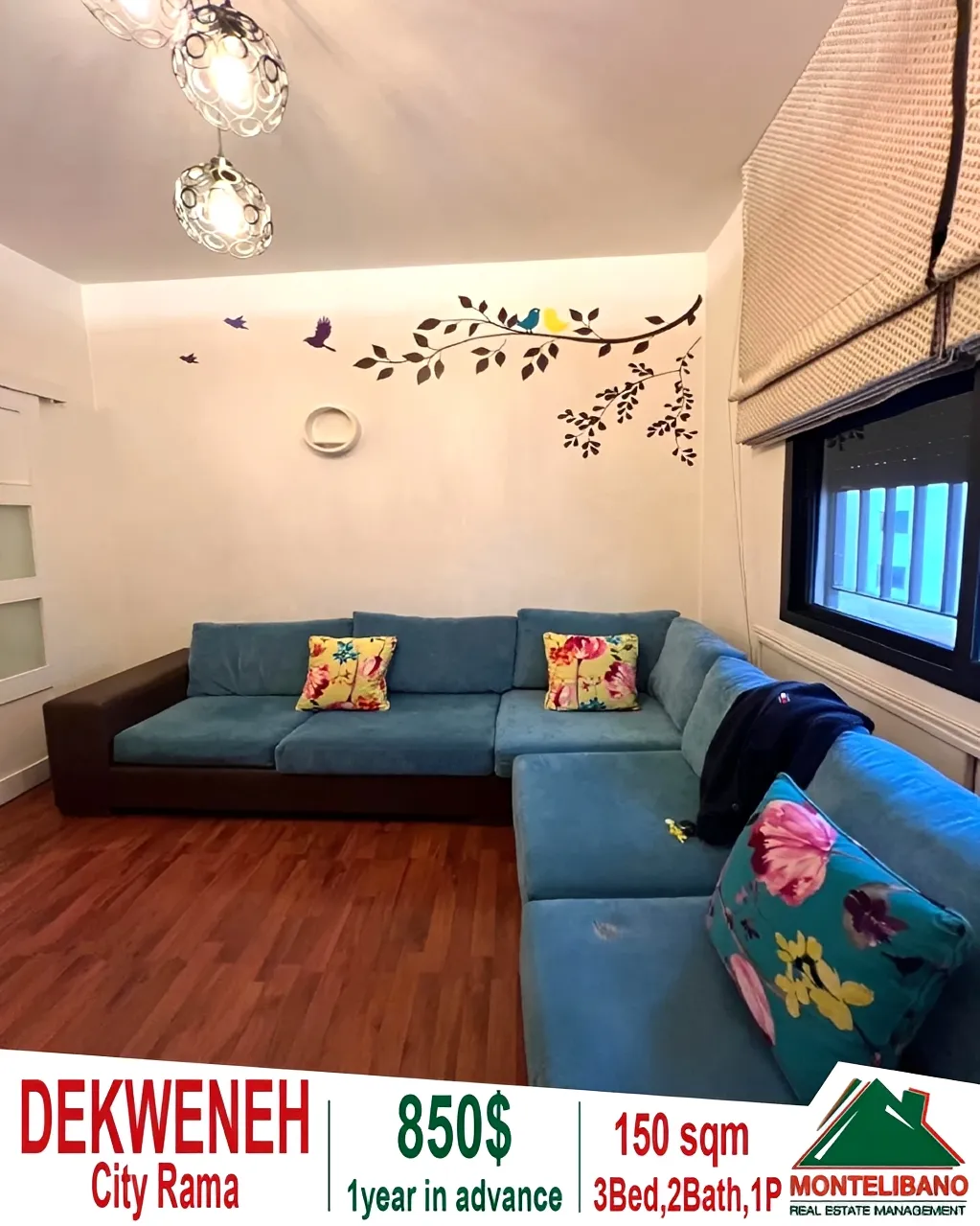Apartment for rent in Dekwaneh, Lebanon