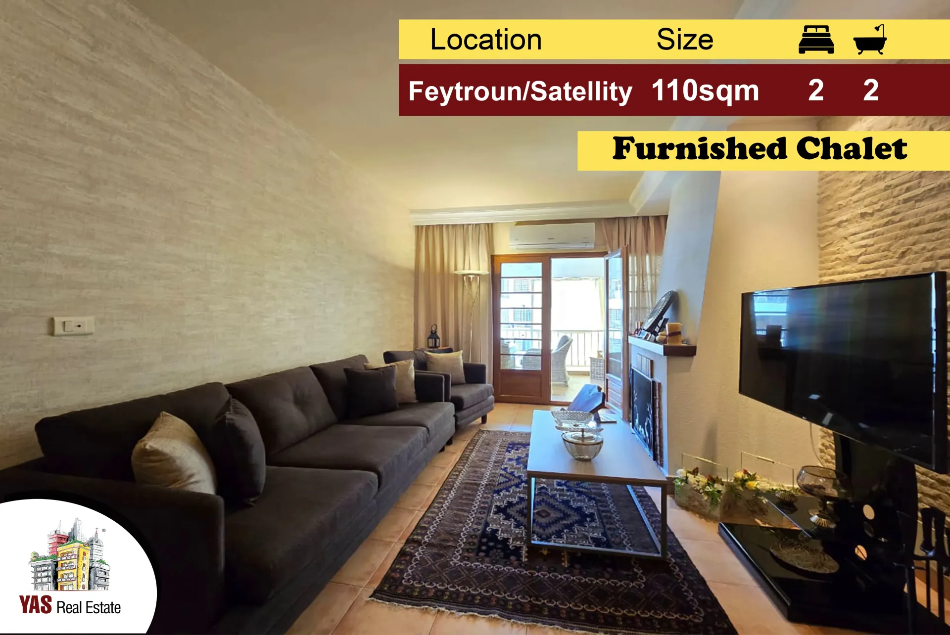 Chalet for Sale in Faitroun - 2 bed, 2 bath
