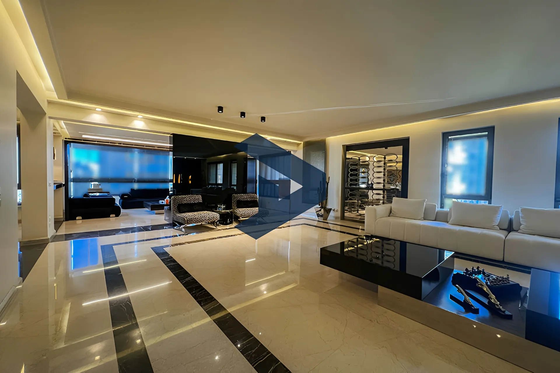 Apartment for rent in Sodeco, Beirut, Lebanon - 3 bed, 4 bath