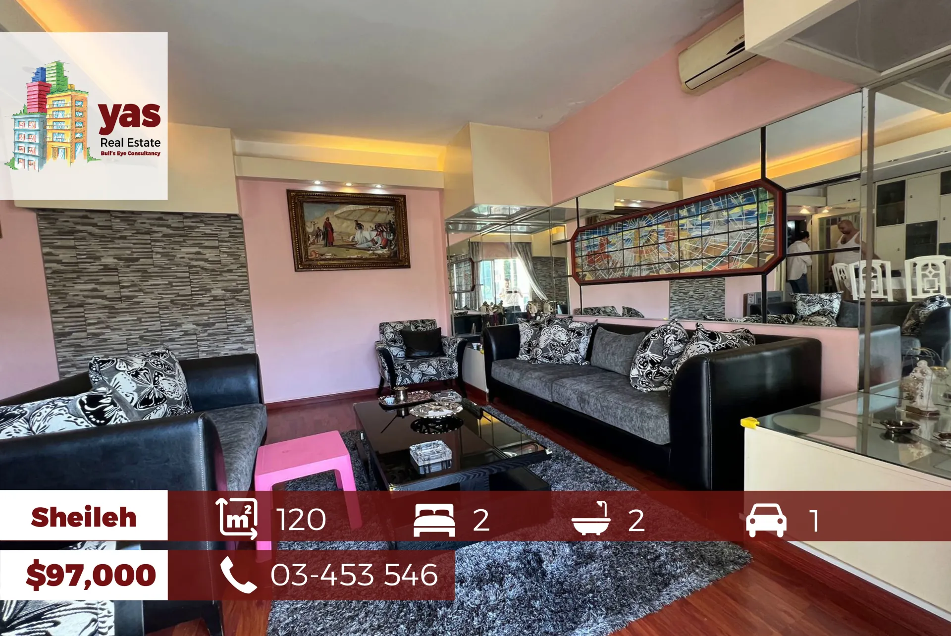 Apartment for Sale in New Sehaile - 2 bed, 2 bath