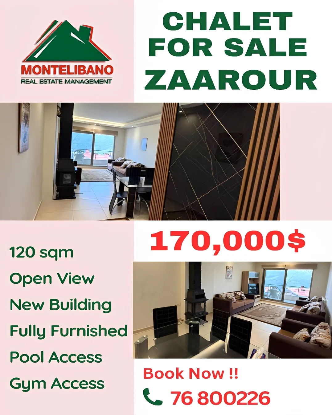 Chalet for Sale in Zaarour, Lebanon, Lebanon