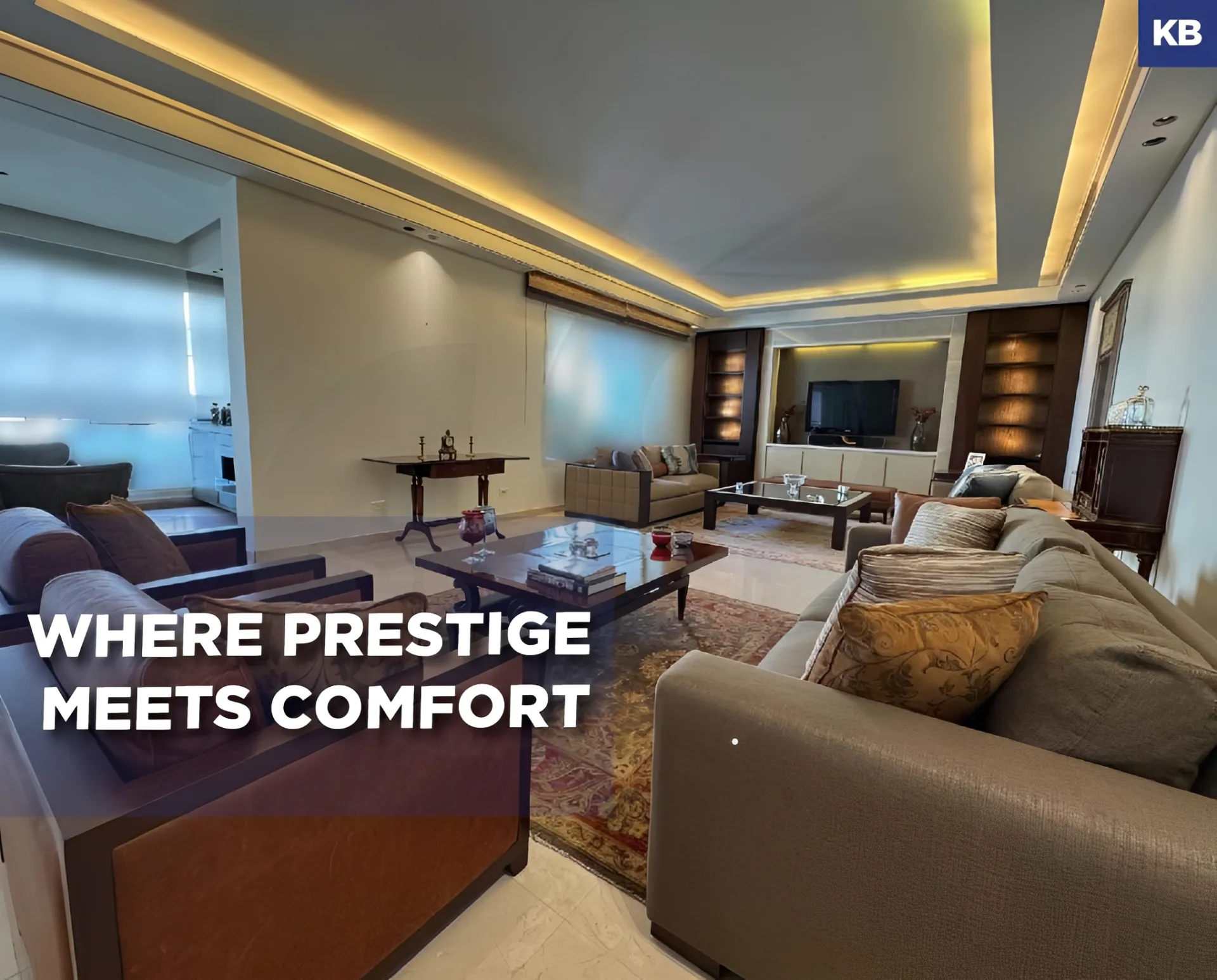 Apartment for Rent in Caree d'or, Achrafieh - 4 bed, 5 bath