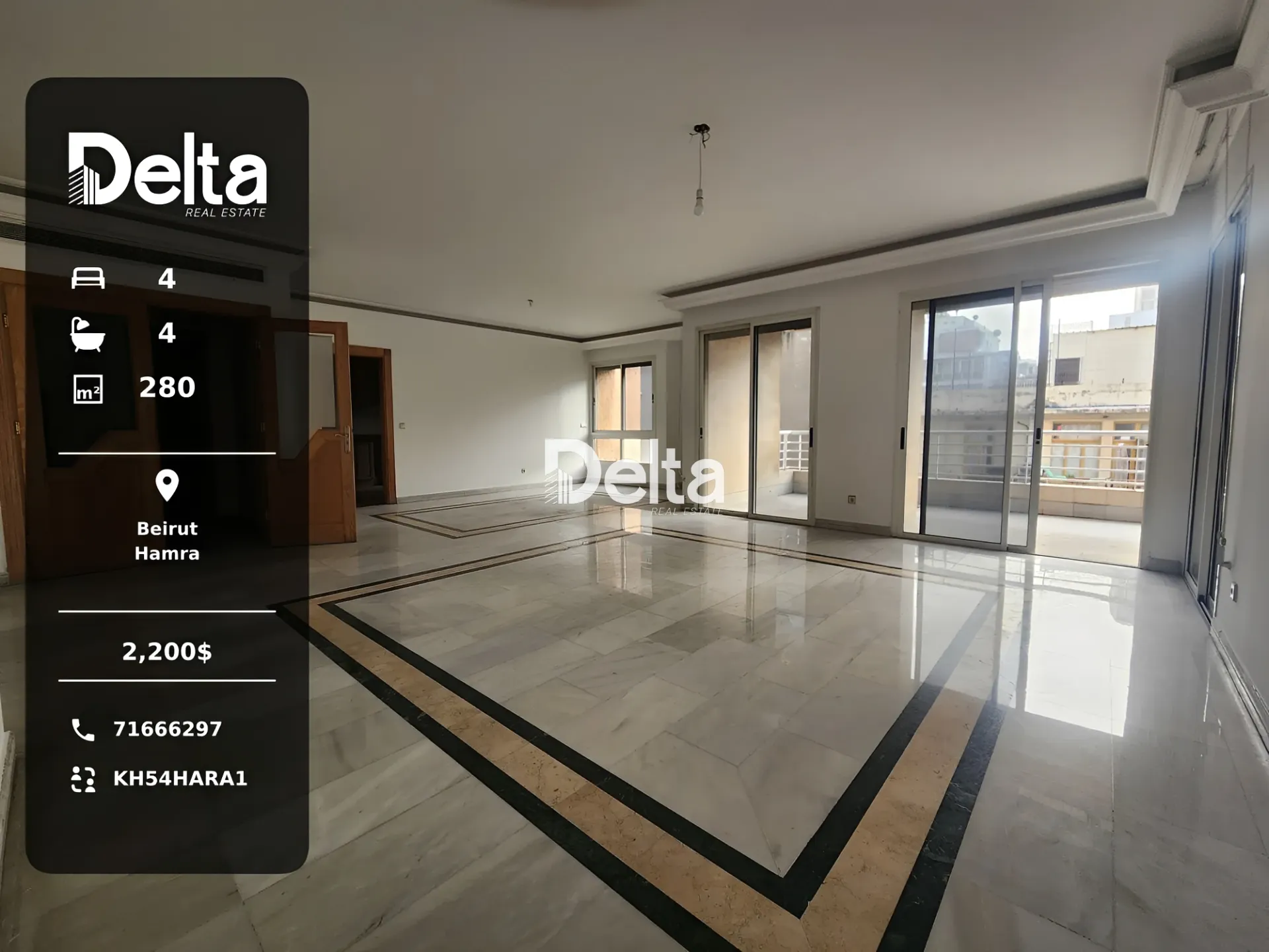 Residential for Rent in Hamra, beirut, lebanon - 4 bed, 4.0 bath