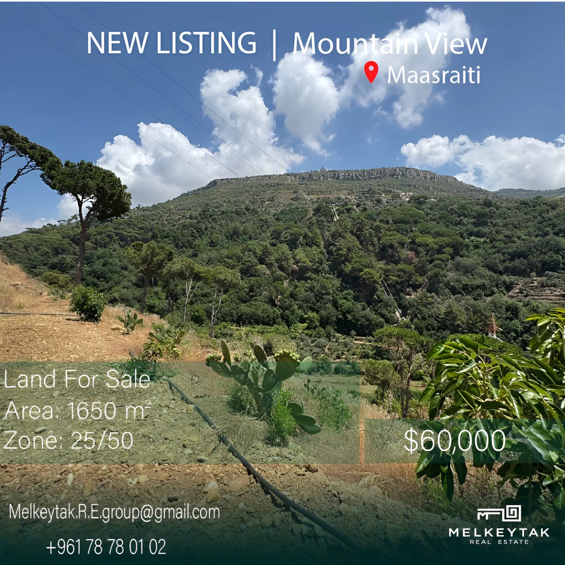Residential Land for sale in Maasraiti, Lebanon