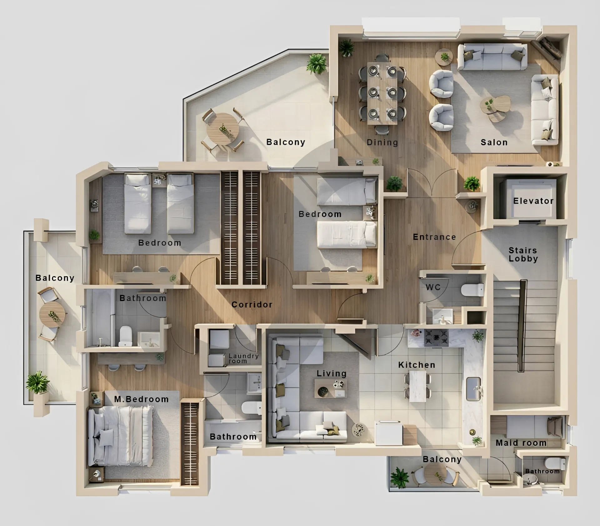 Apartment for Sale in Aley