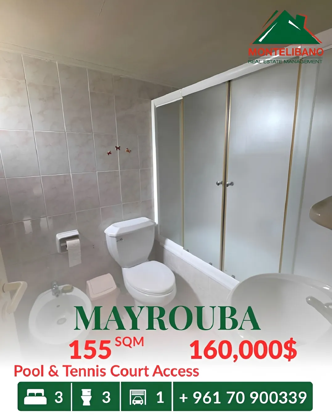 Apartment for sale in Mayrouba