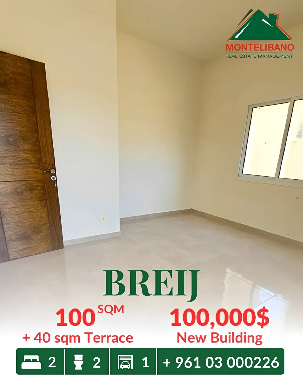 Apartment for sale in Breij, Lebanon